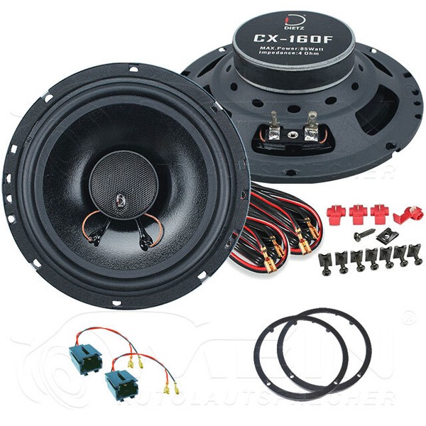 Dietz Auto Lautsprecher FüR Citroen Berlingo I 1996-2009 Front Vorn 85W #BD0G-image
