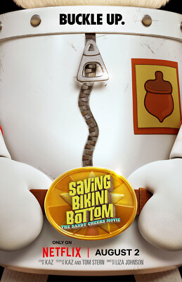 BB3169 Saving Bikini Bottom The Sandy Cheeks Film 2024 Movie Poster 11x17