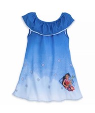 Disney Store Princess Elena of Avalor Swim Suit Cover Up Dress Size 2 2T UPF 50 