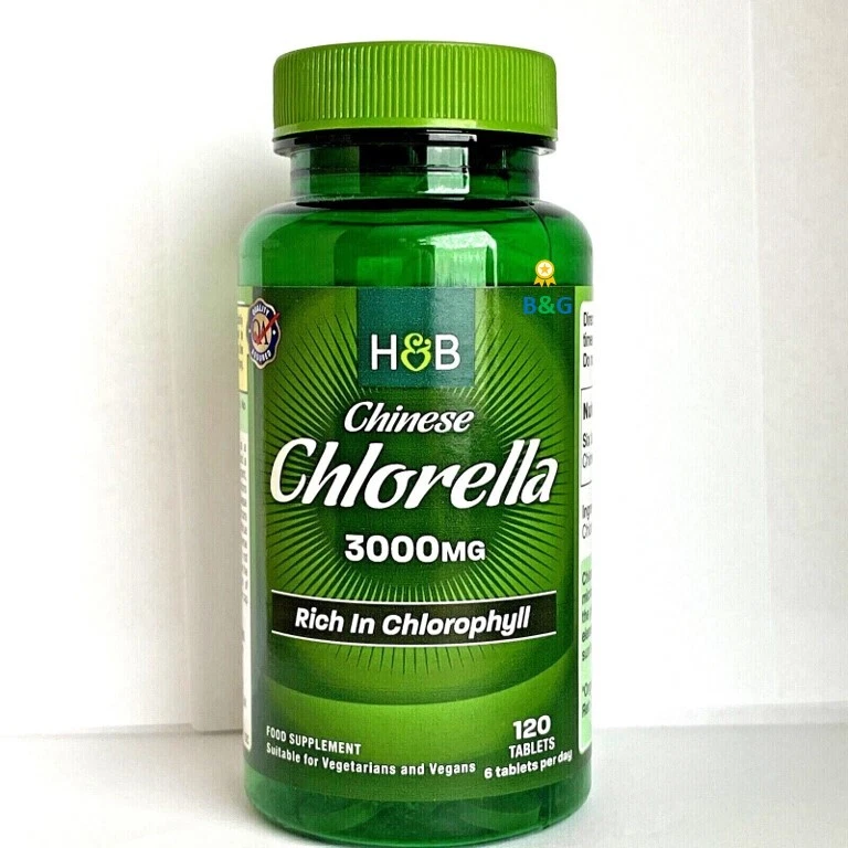 Holland Barrett Chinese Chlorella 500mg Food Supplement, 44 OFF