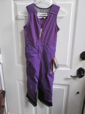 new SPYDER BITSY SPARKLE girl's Purple SNOW Silver Level Pants Sz 5