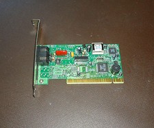 56K Modem Card Working - Brand: Generic - Made in Taiwan - RJ11 Connet