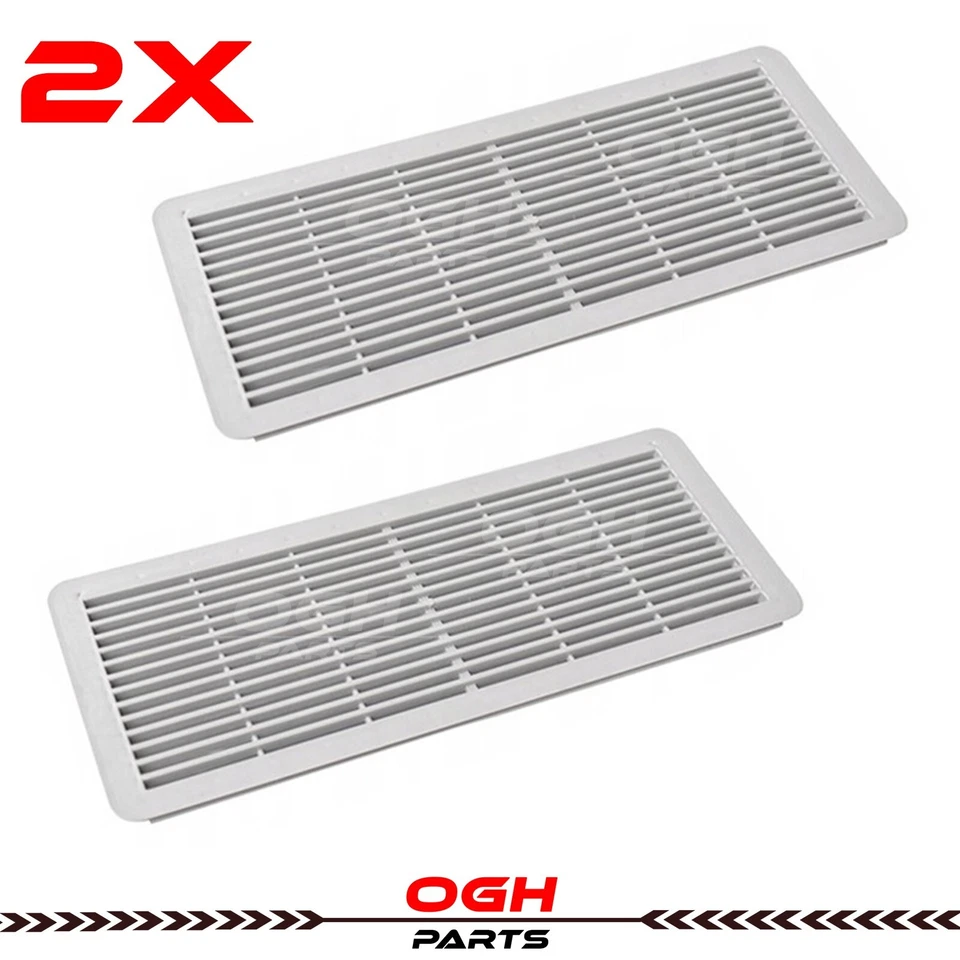 Para Mercedes Panel Techo Corredizo Parrilla Ventilación Aire Color Gris W203 W210 W140 W220 W211 2X Foto 2 de 3