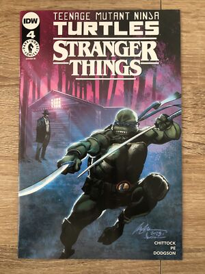 Teenage Mutant Ninja Turtles Stranger Things #4 - Albuquerque 1:100 Variant -New