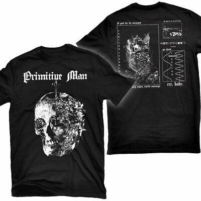 PRIMITIVE MAN Immerison T-Shirt NEW! Relapse Records TS4624