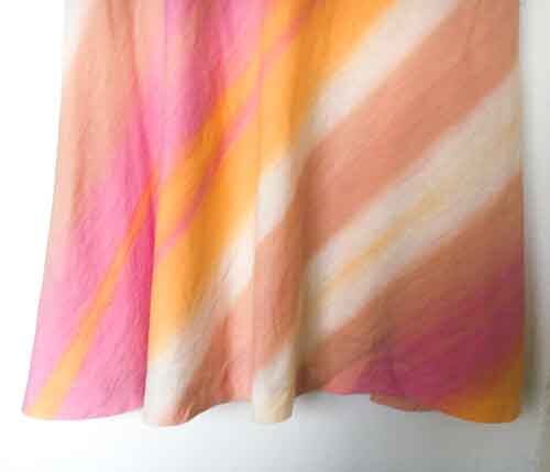 Banana Republic women's skirt A lined fully lined zip closure multicolor size 0 - Picture 2 of 12