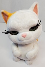 FurReal Fuzz Pets Fabulous Kitty Cat Interactive Talk Toy White Orange Works