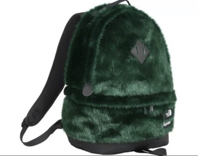 NWT - 2020 Supreme x North Face Faux Fur Backpack in Emerald NWT - 2020 Supreme x North Face Faux Fur Backpack in Emerald