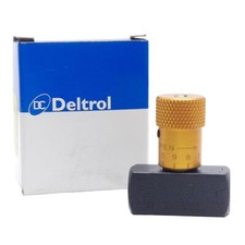 Deltrol EN10S Łatwy do odczytu zawór igłowy, żeński 1/8 cala NPTF, 5000psi max, 4,5 gpm