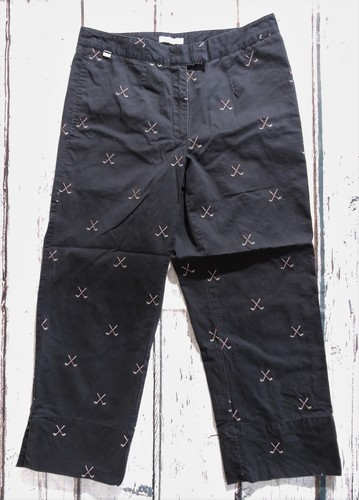 Liz Golf Womens Cropped Capri Pants 