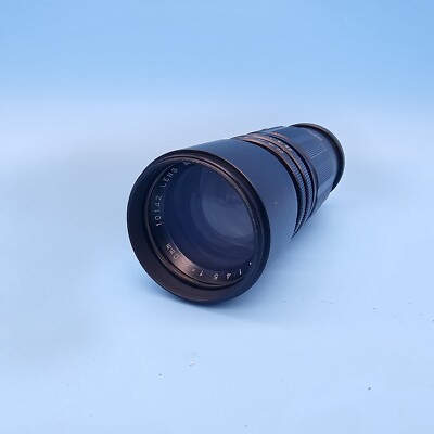 レア？　RICOH RIKENON 200mm f3.5 m42マウント Vintage Ricoh Rikenon 200mm f4.5 10142 M42 Mount w/ Lens Hood and