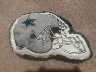 DALLAS COWBOYS CASCO CUSCINO DA LANCIO SUPER MORBIDO