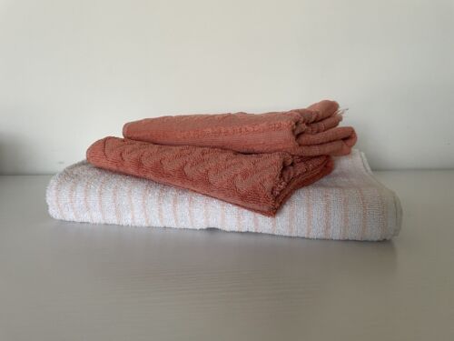 Vintage Mix N Match Bath Hand Towel Set Floral Retro Cottage Granny Chic Cottage - Picture 1 of 6