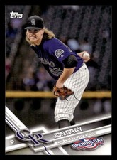 2017 Topps  Opening Day  Jon Gray #28 Colorado Rockies Baseball Card