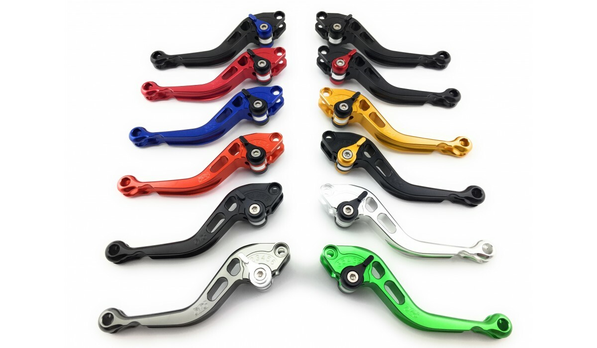 Short Clutch Brake AVDB Levers Pair / 11 colors For DUCATI SBK 848