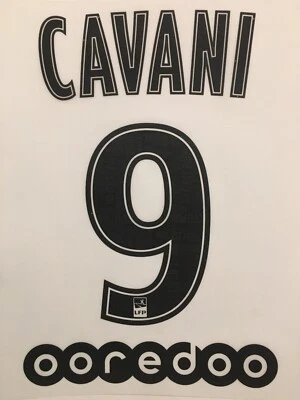 Flocage Officiel PSG Cavani 9 Enfant Ligue1 Away 2019/2020 - Photo 1/4