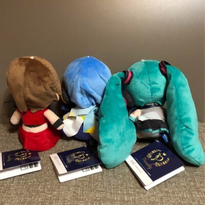 Hatsune Miku Preciality Mini SET 3 plush Kaito Meiko Miku Doll toy