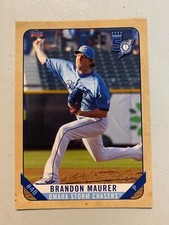2018 Brandon Maurer Card Omaha Storm Chasers Team Card