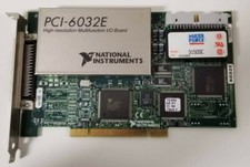 NATIONAL INSTRUMENTS PCI-6032E DAQ CARD 16 BIT ANALOG INPUT MULTIFUNCTION NI