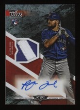 2019 Rowdy Tellez Tops Fire Patch Auto Autograph Rookie Rc #24/25 *NICE*