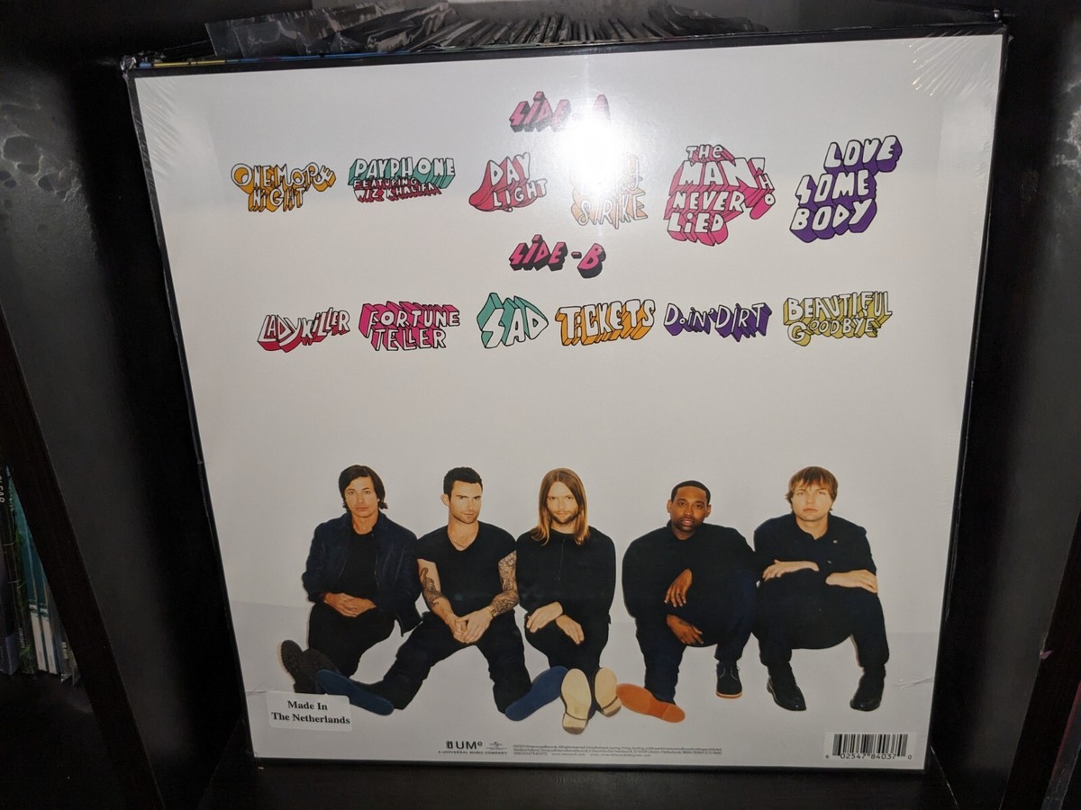 Maroon 5 - OVEREXPOSED - Vinyl LP - NEW & SEALED!! Rare