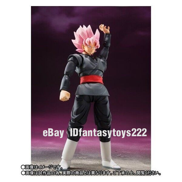 Super Saiyan Goku Black Hair Pink Hair Toys Model Ornaments Figure