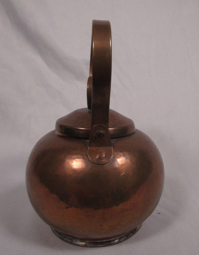 Tetera de cobre martillada a mano vintage Nekrassoff - Imagen 4 de 12