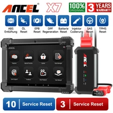 Ancel X7 All Systems Bi-directional OBD2 Scanner ABS BMS EPB DPF Diagnostic Tool