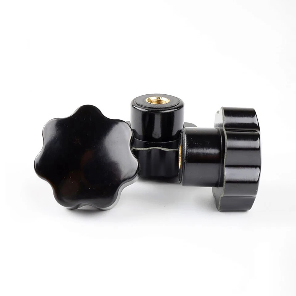 M4/M5/M6/M8/M10/M12/M16 Sterngriff Mutter Rändelmutter Sternmutter Klemmmutter - Bild 3 von 4