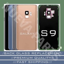Nueva Parts For Samsung Galaxy S9 Back Glass Replacement Cover Camera Lens