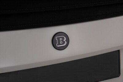 Emblem 3D Logo 52mm Trunk Smart Mercedes 451, 453 Ultimate Brabus Xclusive