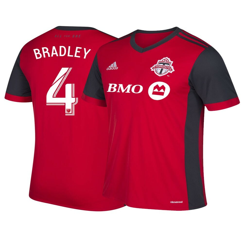 Michael Bradley Toronto FC MLS Adidas Youth Red Climalite