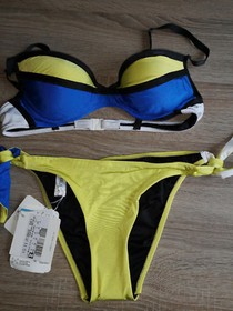 NEW La Perla Modern Art limited edition swimmwear size Bra US 6 Bottom US 8 