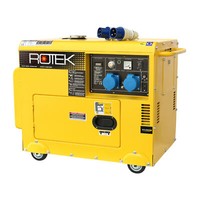 Stromerzeuger 5,5Kva Stromaggregat 230V Notstromaggregat Generator Diesel Silent