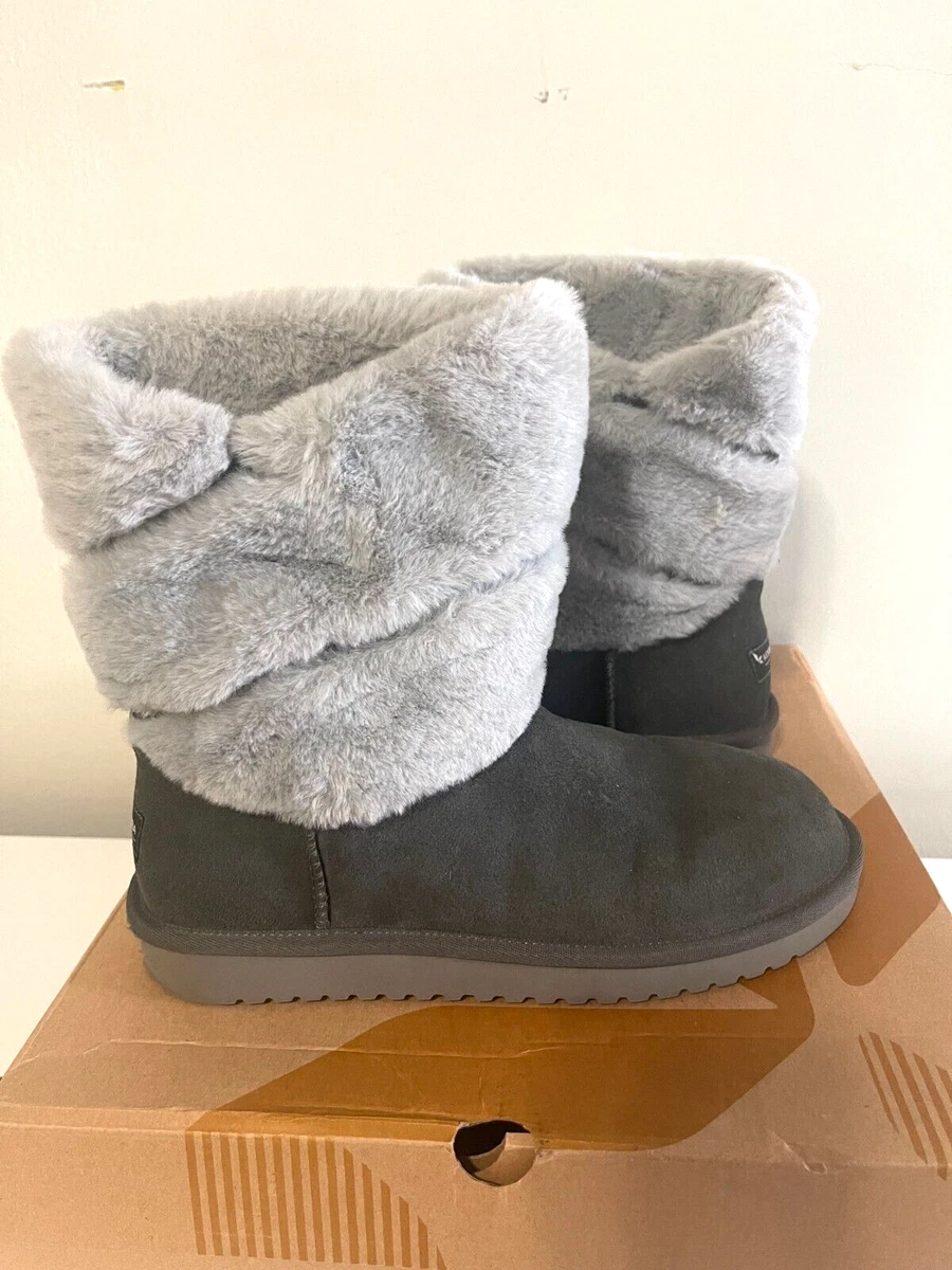 Grey koolaburra boots cheap