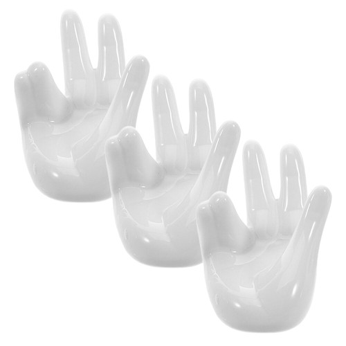 3 Pcs Easter Egg Cup Holder Air Plant Display Stand Ceramic Airplant - Zdjęcie 9 z 12