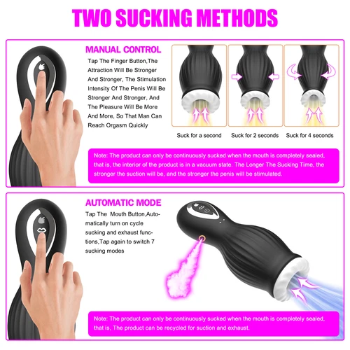 Male Masturbaters Automatic HandsFree Licking Cup Thrusting Stroker Men Sex Toy - Picture 4 of 37
