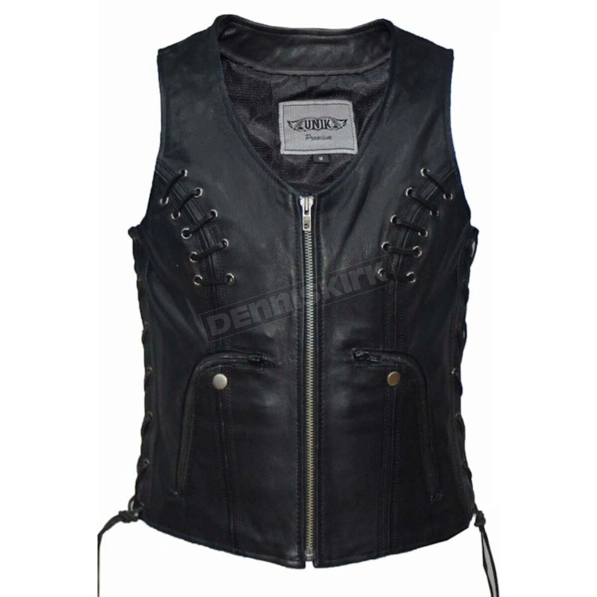 Unik premium leather clearance vest