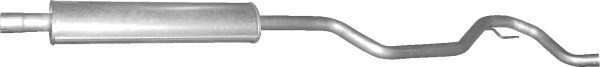 Polmo MittelschalldäMpfer SchalldäMpfer FüR Saab 9-3 YS3F 1.8 T 2.0-image