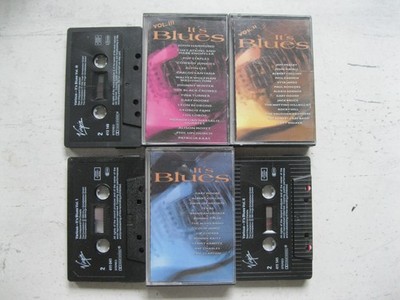 MC Kassette Tape It 's Blues Vol. 1 bis 3 A. Collins J. Mayall J. Healey G.Moore