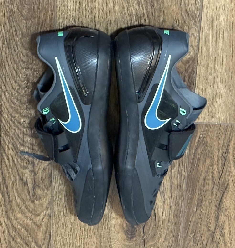 Nike Zoom Rotational 6 Throwing Shoes  Anthracite Bright Spruce Men’s Sz 9.5 thumbnail 10