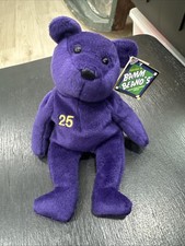 Mark McGwire 25 - Salvino s Bamm Beano Purple Bear - Brand New Vintage Original