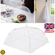 1/2/3Pcs Food Cover Pop Up Mesh Net Dome Bug Fly Insect Cake BBQ Collapsible