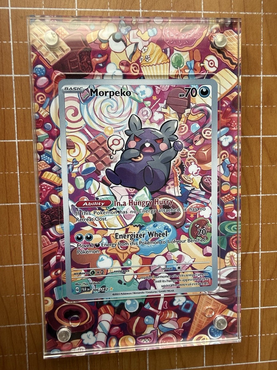Morpeko Full Art IR SV04 Paradox Rift 206/182 Magnetic 🧲 Extended