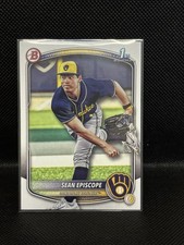 SEAN EPISCOPE BREWERS RC 1st card 2025 BOWMAN DRAFT #BD-149