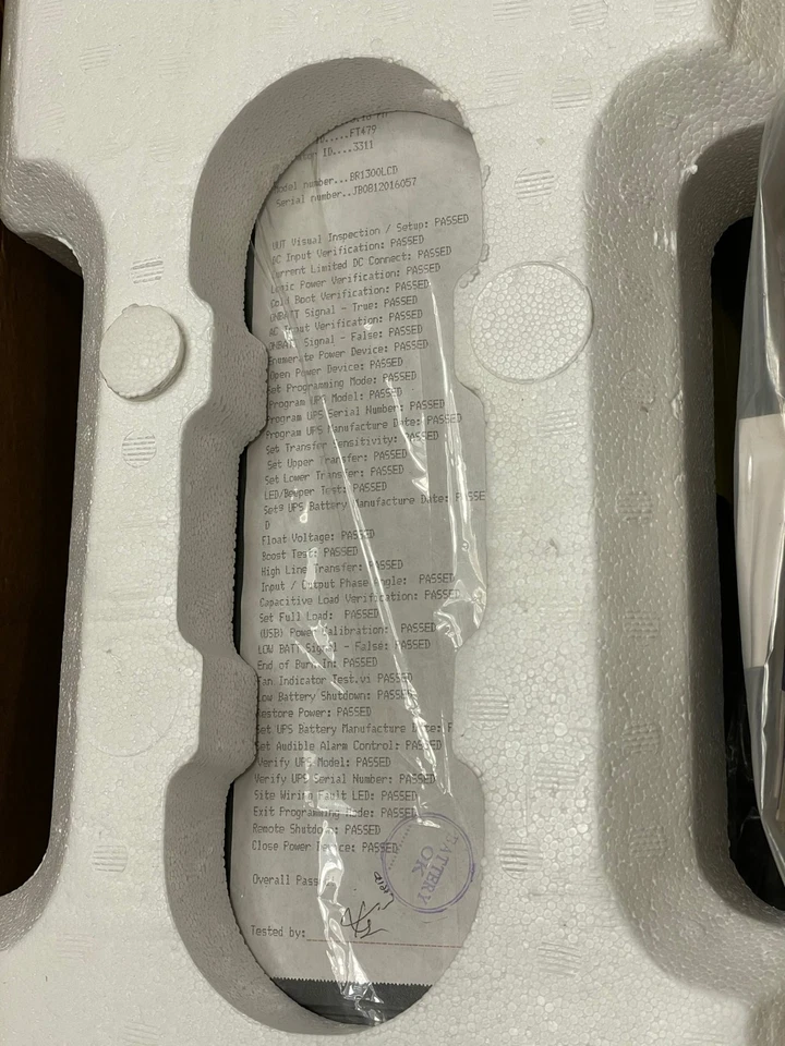 APC BR1300LCD Back-UPS RS 1300VA LCD – Includes Brand New Battery ($69.99 Value) - Image 4 of 4