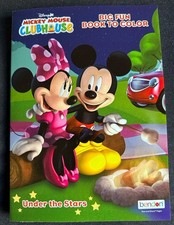 Bendon Disney Jr. Mickey Mouse Clubhouse Big Fun Book To Color Under The Stars