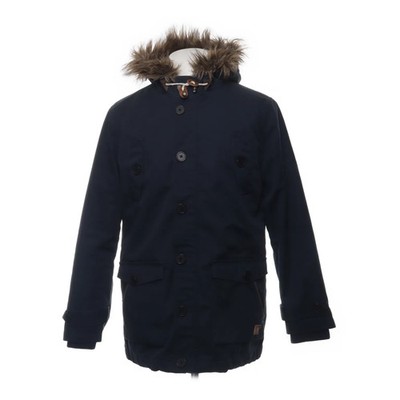 Minimum, Parka, Herren, Größe: M, Blau, Baumwolle/Kunstpelz/Polyester #l8d