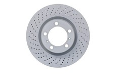 1x BOSCH Bremsscheibe 0 986 479 D24 für CAYMAN 991 718 BOXSTER PORSCHE 911 981