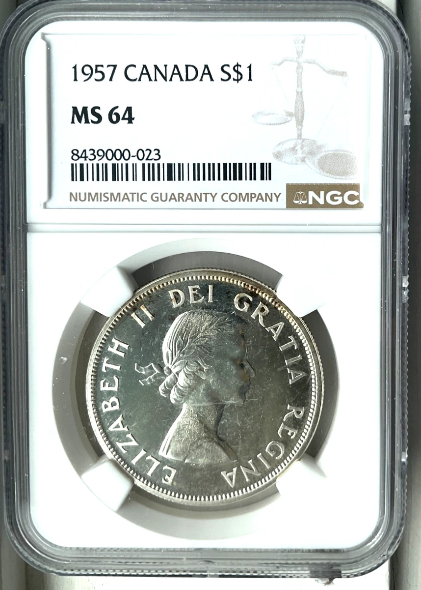 NGC Certified Canadian Dollar Coins for sale | eBay